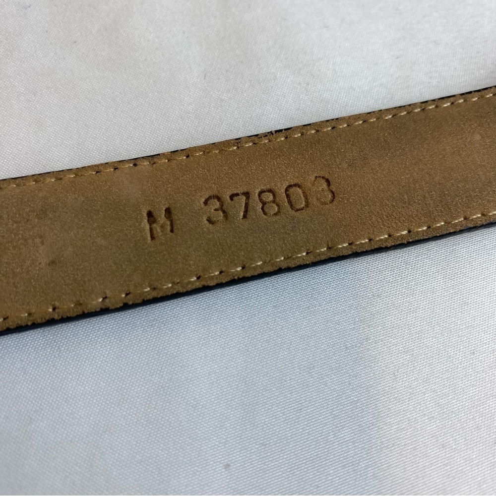 Brighton “Museum” Collection Snakeskin Leather Belt - Picture 13 of 16